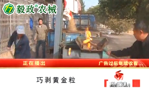中央電視臺(tái)10套《我愛(ài)發(fā)明》之“巧剝黃金?！卑l(fā)明人袁毅
